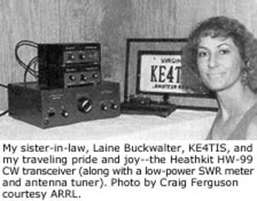 Author's Sister-in-law KE4TIS